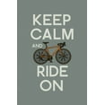 thumbnail image 3 of Keep Calm and Ride On - Lantern Press Artwork (12x18 Art Print, Wall Decor Travel Poster), 3 of 3