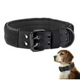 thumbnail image 6 of Adjustable Dog Collar Classic Reflective Training Military Dog Collar Nylon Heavy Duty Tactical Dog Collar German Shepherd, 6 of 9