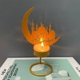 thumbnail image 1 of Ramadan Festival Iron Art Candlestick Star Lamp Decorative Crafts Pendant, 1 of 3