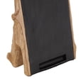thumbnail image 4 of DecMode Cow Chalkboard Polystone Decorative Sign with Brown Tree Trunk Frame, 1-Piece, 4 of 9