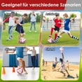 thumbnail image 3 of Langgg Unique Appearance Football Training PU Soccer Ball Four-layer And Proof Size 5 Machine-Stitched red, 3 of 5