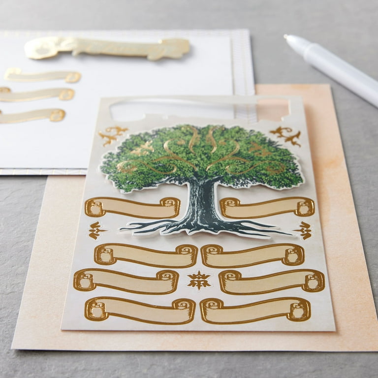 12 Pack: Family Tree Stickers by Recollections™