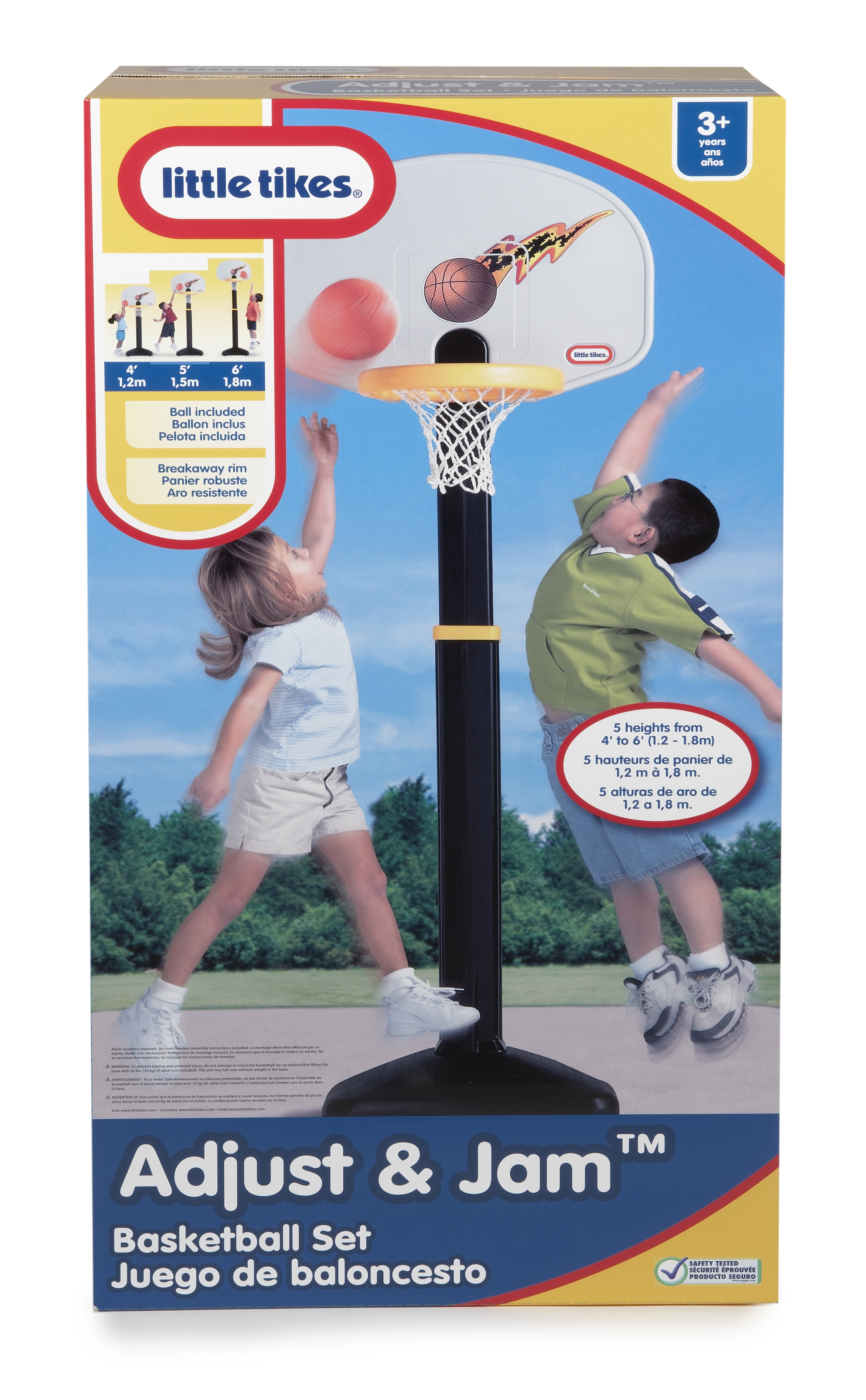 Little Tikes Adjust 'n Jam Pro Basketball Set photo 5