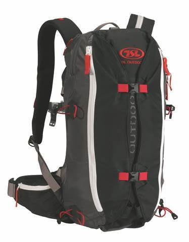 TSL Dragonfly 15 30 Backpack -Color:Black Grey Red by TSL Snowshoes