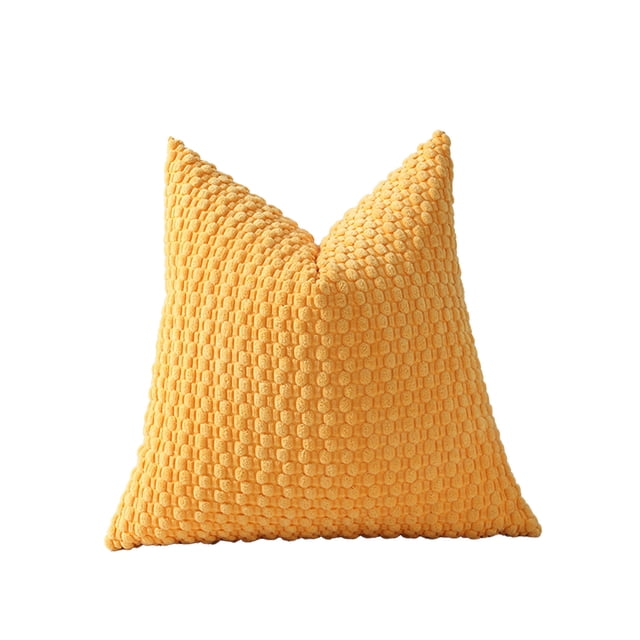 Fundas de Almohada Tamaño Estándar Funda de Almohada Tejida Suave Tamaño Estándar Respirable Cara Amable Funda de Almohada Tejida Decorativa Cubierta de Almohada