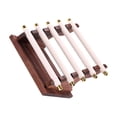 thumbnail image 3 of ZheElen Rings Display Stand Jewelry Organizer will protect for Dresng Table Countertop Tabletop Beige 22x16.5x15.5cm, 3 of 6