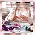 thumbnail image 4 of Diademas de plástico Hotop Craft de 1,2 cm de ancho para niñas y mujeres, 4 of 6