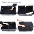 thumbnail image 6 of Car Trunk Organizer - Collapsible Trunk Organizer with Foldable Cover Aluminium Alloy Handle Reflective Strip for Auto, SUV, Truck, Minivan, 6 of 7