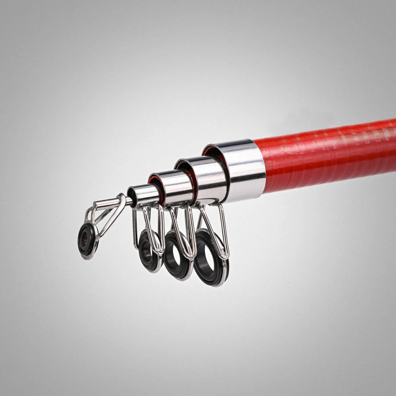 Spinning Fishing Rod and Reel Combo，1.8M Telescopic Rod with 5.2:1 3BB Fishing Reel Max Drag 5kg Full Fishing Kit