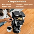 thumbnail image 2 of Gold Coffee filter - Permanent Reusable #4 Cone Shape metal Coffee Filter Compatible with Ninja CFP301 CFP201 Coffee Accessories, 2 of 6