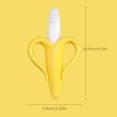 thumbnail image 3 of Baby-Friendly Banana-Shaped Bendable Toothbrush - Teach Good Oral Hygiene Habits!, 3 of 4