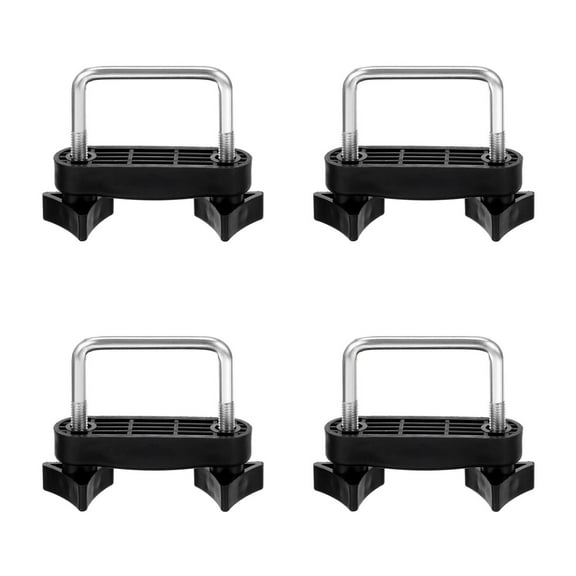 unbranded 4pcs Roof Rack Bracket Roof Rack Accessory Roof Rack Mounting Bracket Roof Rack Clamp