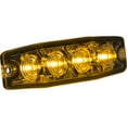 thumbnail image 2 of Buyers Products Ultra Thin 4.5 Inch Amber LED Strobe Light, 2 of 6