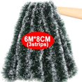 thumbnail image 1 of Guirnalda de cintas de caña verde de Navidad, adornos de árbol de Navidad DIY, cintas de caña verde, colgante, decoración de fiesta en casa, 1 of 5