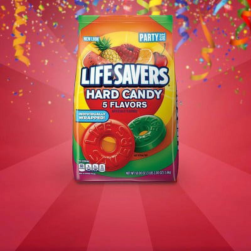 Life Savers Five Flavor Party Size Hard Candy - 50oz (Pack of 14)