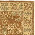thumbnail image 2 of SAFAVIEH Bergama Tarah Traditional Wool Area Rug, Light Brown/Beige, 3' x 5', 2 of 3