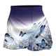 thumbnail image 3 of ICHUANYI Clearance Women's Summer Pleated Tennis Skirts Athletic Stretchy Short Yoga Fake Two Piece Trouser Skirt Shorts(White, XL) ICHUANYI WER2023080816774, 3 of 5