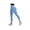 Blue, variant on Women Yoga Sports Ribbed Seamless Leggings High Waisted Workout Gym Yoga Pants Quick-Drying Off-White S