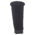 thumbnail image 3 of STYLE & COMPANY Womens Black Quilted Round Toe Snow Boots 6, 3 of 3