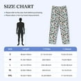 thumbnail image 4 of Lsque Mallard Ducks Wild Birds1 Print Men's Pajama Pants, Lounge Pant - Comfortable Home Wear,Elastic Waistband, Stylish Design-Large, 4 of 9