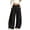Black, variant on HIPYLO Teen Oversized Wide Leg Pants with High Waistband Tween Sweatpants for Girls in Flowy Fabric Girls Pants
