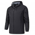 thumbnail image 4 of Veste pour Hommes Quatre Saisons, Alpinisme de Plein Air, Veste de Couleur Unie, 4 of 8