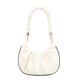 thumbnail image 2 of Bolsa Bolso pequeño informal plisado de Color puro para mujer Retro (blanco) JShteea Para Estrenar, 2 of 7