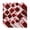 Dark Red, variant on Red Geometric Moroccan Cloth Napkins, Abstract Art Red Ombre Modern Washable and Reusable Dinner Napkins Set of 4, Table Napkin for Kitchen Party Birthday Wedding Hotel Housewarming 20"x20"