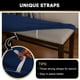 thumbnail image 4 of Fundas para bancos para comedor - Funda para banco Protector de asiento de banco extraíble y lavable, 4 of 7