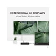 thumbnail image 2 of Plugable 4K DisplayPort and HDMI Dual Monitor Adapter for USB 3.0 and USB-C, Compatible with Windows and Mac, 2 of 5
