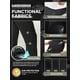 thumbnail image 5 of Pantalones cargo de senderismo Moosehill para mujer, de secado rápido, negros, talla 6, 5 of 8