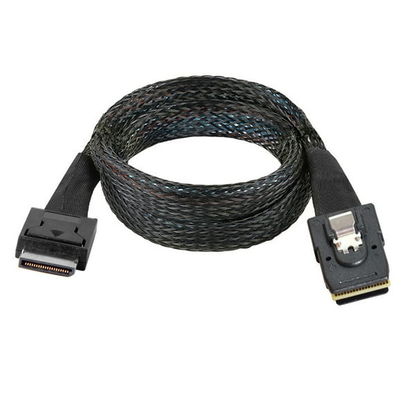 FVH Oculink PCIe PCI-Express SFF-8611 4i to SFF-8087 36Pin PCIE Slimline SSD Data Active Cable 50cm