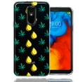 thumbnail image 1 of MUNDAZE for LG Aristo 4/Escape PLUS/Tribute Royal Medicinal Drip Design Double Layer Phone Case Cover, 1 of 3