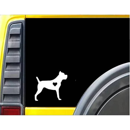 Cane Corso Little Heart J635 6 Inch Dog Sticker Decal