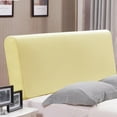 thumbnail image 2 of Funda para cabecera de cama Soledad Amarillo 55 a 67 Pulgadas, 2 of 3