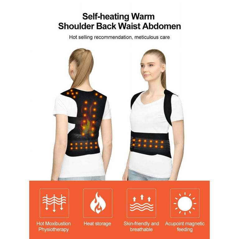 Heat Vest 108 Magnetic Physical Therapy Belts Warm Compress to Keep Warm  and Protect Shoulder and Back Neck Guard Vest Massager - China Back  Support, Waist Protector