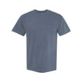 thumbnail image 1 of Comfort Colors T-Shirt à Poche pour Adulte, Épais, Teint en Pièce, 2TG, Denim, 1 of 1