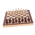thumbnail image 1 of Chess Pieces Board Kit, Excellent Wood International Chess Set Storage Box Function  for Early Education Game, 1 of 8