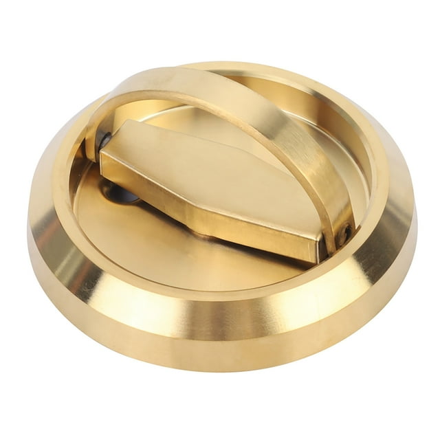 With Handle Door Lock Handle, Door Lock, Exquisite For Door Closet Drawer Cabinet Gold