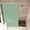 Green, variant on Magnetic Folding Shower Curtains Fabric Polyester Material Waterproof Shower Curtain (77" W x 72" L) 1 Panel