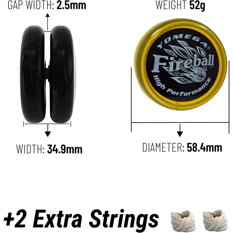 Amazon.com: Yomega Fireball YoYo -HIGH Performance