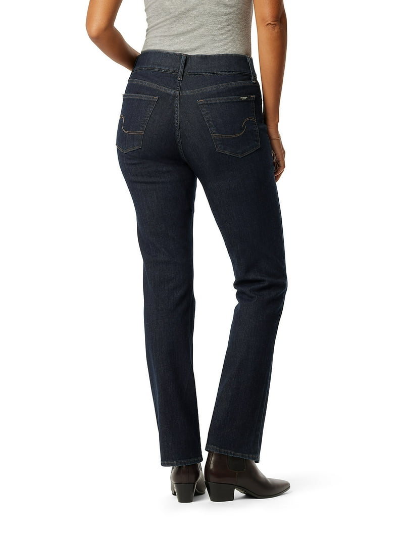 Levi's JEANS FOR WOMEN サイン Levi Strauss Signature Women's Shaping Perfect Pull On Straight