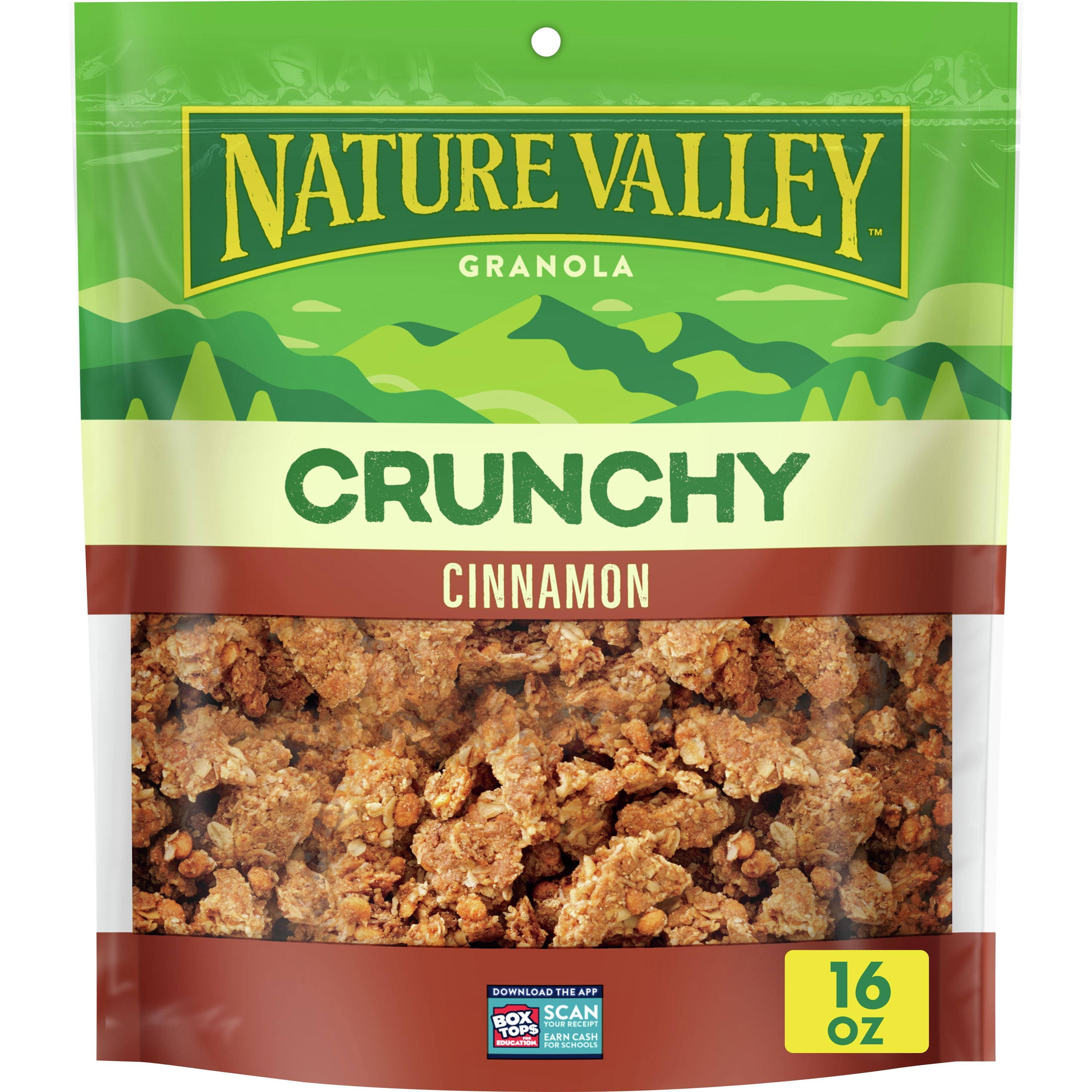 Nature Valley, Cinnamon Crunchy Granola, 16 oz pouch