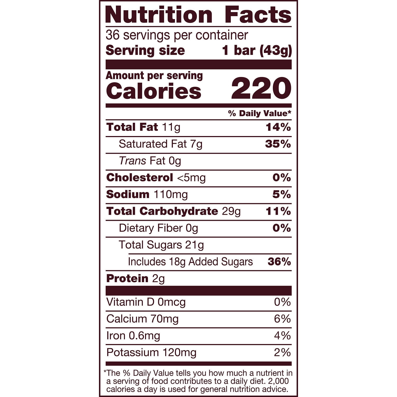 Hershey's Cookies 'n' Creme Candy, Bars 1.55 oz, 36 Count