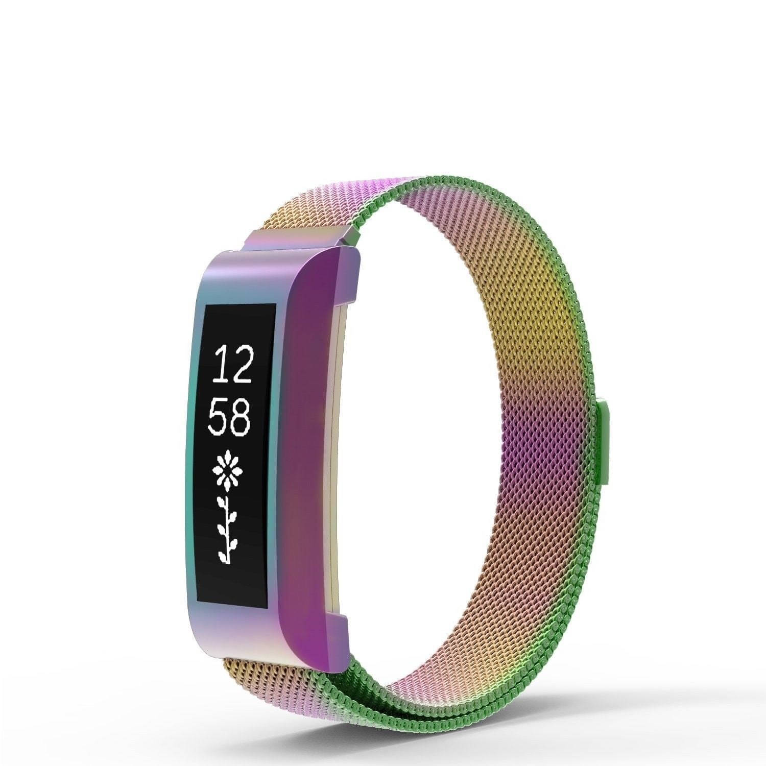 rainbow fitbit band