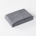 thumbnail image 4 of Flxxie Washed Cotton Body Pillowcase Ultra Soft Fast Sweat Absorption Body Pillow Cover, 20"x54", Dark Gray, 4 of 5