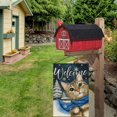 thumbnail image 6 of Welocme Winter Cat Garden Flag 12x18 Inch Double Sided Seasonal Outdoor Yard Decoration for Garden Lawn Patio, 6 of 6