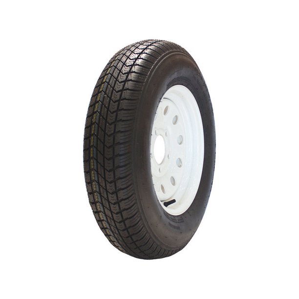 Marastar 80302 175/80R13 Radial Trailer Tire Modular White Steel 5 / 4