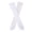 White, variant on 1 Pair Gloves Thin Mesh See-through Stage Performance Pole Dancing Full Fingers Breathable Soft Anti-slip Solid Color Bride Wedding Gloves