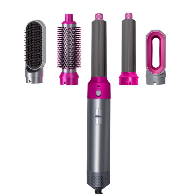 Peine estilizador de aire caliente 5 en 1, secador de pelo, rizador de pelo automático, plancha de pelo profesional para Dyson Airwrap, hogar
